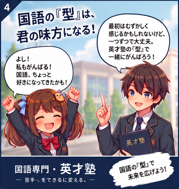 漫画の4コマ目